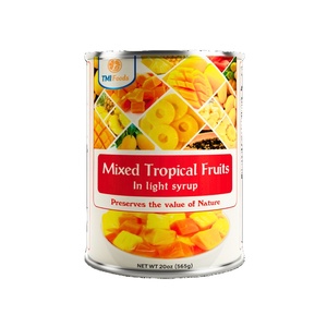 TOP QUALITY Made in Vietnam Cocktail en conserve savoureux et frais Fruits tropicaux mélangés au sirop 20oz 580ml Peut - Product Image 6