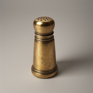 Elegante Molino de sal y pimienta de madera con detalles superiores de latón Artesanal que ofrece acento decorativo para cenar - Product Image 6