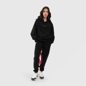 Sudadera Extra Grande G-In en Negro con Característica Transpirable para la Temporada de Otoño - Product Image 4