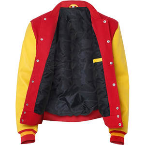 Chaqueta Letterman para Hombre, Tallas Grandes, con Logotipo Frontal, Impermeable, Ecológica, Transpirable, para Uso en Exteriores, Cuello Alto, Invierno, Venta al Por Mayor - Product Image 2