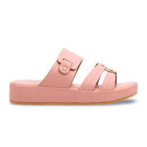 Pantoufles de sport habillées roses FR8117 - Product Image 3