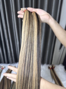 เทปไฮไลท์สำหรับแต่งผมทำจากเส้นด้ายเดี่ยวบริสุทธิ์เวียดนาม - Product Image 4