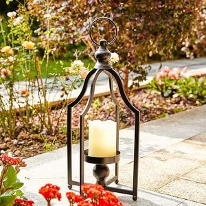 Handmade <b>Black</b> Metal <b>Lantern</b> Tabletop For Home Restaurant Hotel Decoration in Best Price - Product Image 3