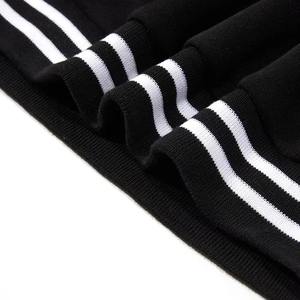 Chaquetas de hombre con letras de estilo preppy, uniforme de béisbol bordado Formal, Tops, abrigo largo de invierno informal con cuello levantado y movimiento de calle alta - Product Image 2