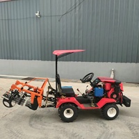 Nouveau mini-tracteur diesel 100/120 CV avec boîte de vitesses, essieu, pneus, chenilles en caoutchouc et remorque pour presse à balles, broyeur, récolteuse de pommes de terre et de maïs
