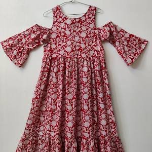 Nouvelle Collection Tendance Meilleure Qualité Imprimé Designer Casual Wearing Maxi Robes en Forme Personnalisée Taille et Couleur Articles Ensembles - Product Image 5