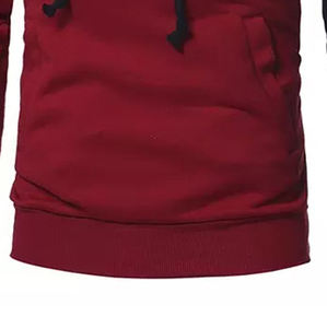 Sudadera con capucha y sudadera para hombre de buena calidad del fabricante, último estilo de invierno, logotipo impreso, teñido liso, edición deportiva personalizable - Product Image 5