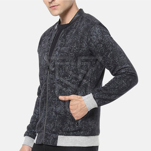 Blouson bombardier d'hiver à col montant en polyester High Street pour homme Vente en gros en ligne à séchage rapide - Product Image 2