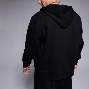 Nueva Llegada, Sudaderas con Capucha y Cremallera para Hombre, 100% Algodón, Ropa Holgada de Estilo Urbano para Otoño, Servicio OEM, Sudadera con Capucha - Product Image 3