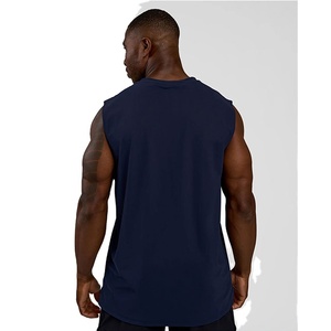 เสื้อกล้ามขายส่งแบบยาว ระบายอากาศได้ดี ทรงหลวม ไซส์ใหญ่ ใส่สบาย เหมาะสำหรับออกกำลังกาย วิ่ง ฟิตเนส ไม่มีแขน สามารถสั่งทำได้ - Product Image 5