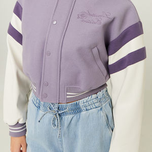 Vestes Letterman pour femmes Manches en cuir véritable Vestes de baseball personnalisées de qualité supérieure à vendre - Product Image 4