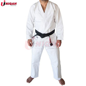 Uniforme BJJ Gi en blanco Premium Jiu-Jitsu brasileño MMA, BJJ Gi en llamativo color Negro Azul blanco personalizado para un rendimiento inigualable - Product Image 2