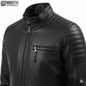 Mens Winter <b>Leather</b> <b>Jackets</b> Coats Fashion Windbreaker Male Slim Fit Biker Motorcycle <b>Leather</b> <b>Jacket</b> for Men Winter <b>Boys</b> <b>Jackets</b> - Product Image 5
