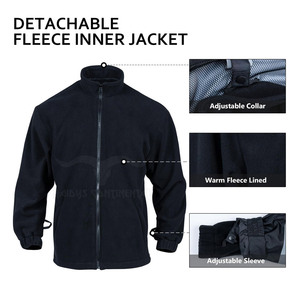 Chaleco de seguridad para hombre para uso al aire libre Logotipo personalizado ANSI Clase 2 Poliéster impermeable Secado rápido - Product Image 4