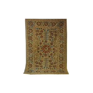 Suzanne ผ้าห่มปักลายแบบสองไซส์ของอินเดีย,ผ้าห่ม Kantha แบบวินเทจส่าหรีผ้าคลุมโซฟาพรมชายหาดผ้าห่มและผ้าคลุม - Product Image 2