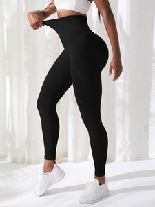Leggings Elásticos Ajustados de Nuevo Estilo para Mujer, para Correr, Gimnasio, Fitness, Yoga, Cintura Alta, Servicio OEM - Product Image 5
