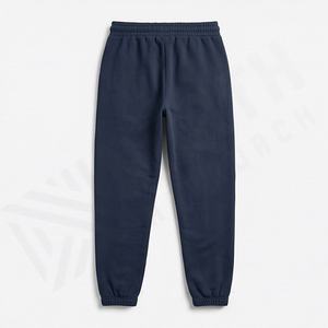 Core Customized Color <b>Cuffed</b> <b>Jogger</b> 100% Cotton Fleece Heavyweight Relaxed Fit Streetwear Pants Elastic Waist Zip Pocket Deal - Product Image 2