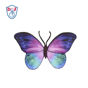 Tùy chỉnh sắt trên thêu thăng hoa bướm vá 3D bướm - Product Image 5