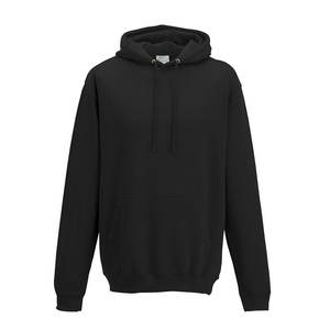 Bella + toile hommes femmes noir unisexe personnalisé poids lourd haute qualité pull coton polaire hiver qualité vierge polaire à capuche - Product Image 5