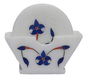 Juego de posavasos con inserto de latón y mármol verde, 4 Uds. Para cocina, oficina, Bar, regalo, nuevo aspecto elegante para bebidas, materiales de primera calidad hechos a mano - Product Image 6