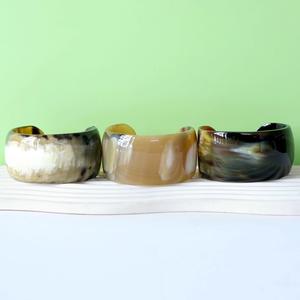 Buffalo Horn Natural Bangles <b>Bracelet</b> Crafting Buffalo Horn Hand Jewelry - Product Image 2