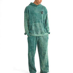 Survêtement pour homme de haute qualité, très vendu, en coton/polyester, effet délavé à l'acide, séchage rapide - Product Image 3