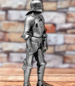 Bataille guerrier acier portable armure costume Halloween Costume cadeau article meilleure vente haute qualité templier chevalier - Product Image 1