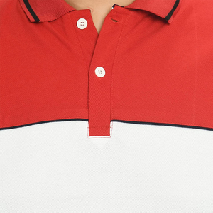 Polo d'été décontracté à manches courtes en coton pour hommes, couleur unie, haut en jersey léger, streetwear, design imprimé grande taille - Product Image 5