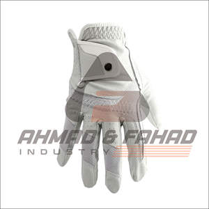 Vente chaude de gants de golf de sport personnalisés en cuir pour hommes antidérapant Cabretta gants de golf en gros A & F Industry - Product Image 2