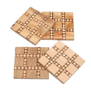 Fabricant et exportateur de caboteur de thé en bois personnalisé nouvellement arrivé nouvelle vaisselle de conception en bois de SCI - Product Image 1