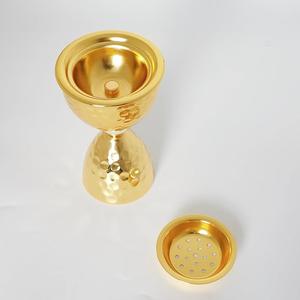 Elegante Quemador de Incienso Árabe de Latón Bakhoor |   Decoración Religiosa para el Hogar con un Toque Tradicional Real, Duradera y 100% Natural - Product Image 3