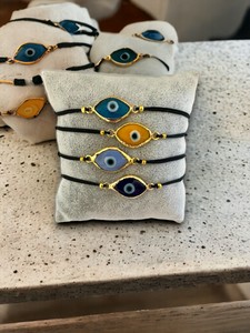 DAFNI BIG PAZAR Bohemian <b>Beaded</b> <b>Bracelet</b> with Natural Stone and Precious Metal Alloy Micro Insert 0.08g Unisex Gift - Product Image 4