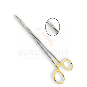 9 Inch Half Gold Stainless Steel <b>Surgical</b> Suture Debakey Needle Forceps Manual Metal <b>Basis</b> <b>Surgical</b> By Surgiright <b>Instruments</b> - Product Image 1