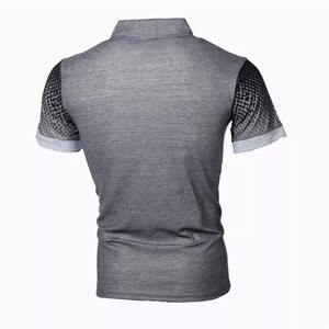 Poche solide professionnelle personnalisée en gros pour chemise à manches courtes polyester/coton vêtements de sport en mélange pour chemise de golf - Product Image 6