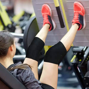 2025 qualité supérieure unisexe flexible vêtements de sport conception personnalisée en gros haltérophilie mollet soutien genou enveloppes équipement de Fitness - Product Image 5