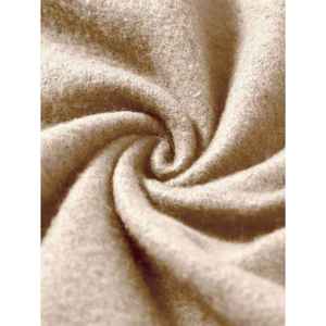 Survêtement pour femme marron camel, veste à capuche zippée intégrale épaisse et pantalon large assorti, marque privée OEM Trackstar - Product Image 3