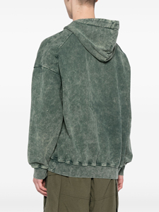 Sudaderas con capucha con cremallera personalizada Chaqueta 100% algodón French Terry Blank Slim Fit Full Zip up Vintage Acid Wash Sudaderas con capucha desgastadas para hombres - Product Image 3