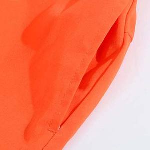 Pantalones cortos de gimnasio para hombre, ropa de gimnasio, pantalones cortos de gimnasio, diseño de logotipo personalizado, Color naranja, poliéster, algodón, 2025 - Product Image 4