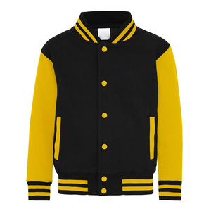 OEM Custom <b>Leather</b> Sleeve Wool Blend Embroidered Graphic Varsity Letterman <b>Jacket</b> Custom CollegeBaseballjacket for <b>men</b> - Product Image 4
