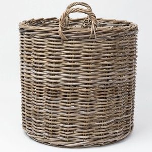 Vietnam Low Cost Rattan Woven Baskets Large Round Baskets For Home Storage Wholesale Handmade Bamboo Items Clothing Hamper
