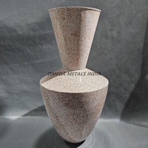 Vase décoratif en bois texturé, vase de table sculptural moderne pour la maison, le bureau, l'hôtel, la décoration d'étagères - Product Image 6