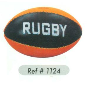 Ballon de rugby personnalisé de qualité supérieure entièrement cousu à la main avec prise en main durable et super vessie à usage professionnel - Product Image 3