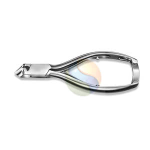 Pince à cuticules professionnelle en acier inoxydable allemand avec lames à joint en boîte tranchantes, pince à ongles et à cuticules robuste, fabrication - Product Image 4