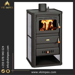 Cheminées au bois autoportantes au design moderne et élégant Matériau en acier pour villa, appartement ou maison Prix compétitif - Product Image 5