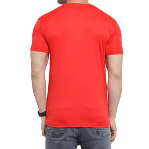 Precio al por mayor de los hombres 2025 OEM ropa de hombre músculo fuerte logotipo personalizado dobladillo curvo camiseta para hombres - Product Image 3