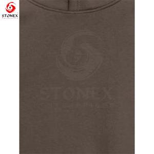 Venta al por mayor 100% de algodón sudaderas con capucha de lana para los hombres de calidad superior Super suave patrón sólido de invierno de punto con capucha cuello - Product Image 3