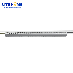 Barre lumineuse LED linéaire UGR<13 à économie d'énergie, 4 fils, 3 phases, 150 lumens par watt, éclairage sur rail LED pour étagère - Product Image 1
