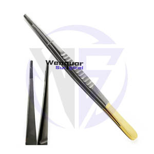 Pinzas microquirúrgicas Debakey TC de alta calidad, fórceps de sujeción de tejido Vascular de acero inoxidable atraumático para uso quirúrgico - Product Image 6