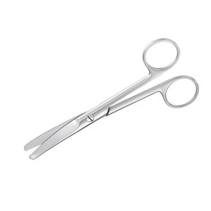 Ciseaux d'opération chirurgicale de qualité supérieure 145mm lame incurvée finition Dall ciseaux de salle de chirurgie droite chirurgicale professionnelle - Product Image 6