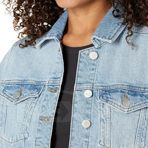 Veste en jean légère pour femmes Veste en jean confortable pour femmes Veste en jean pour femmes à usage extérieur - Product Image 4